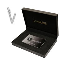 Charm Lux Gioielli Woman in White Gold Diamante BILCI30V;BI